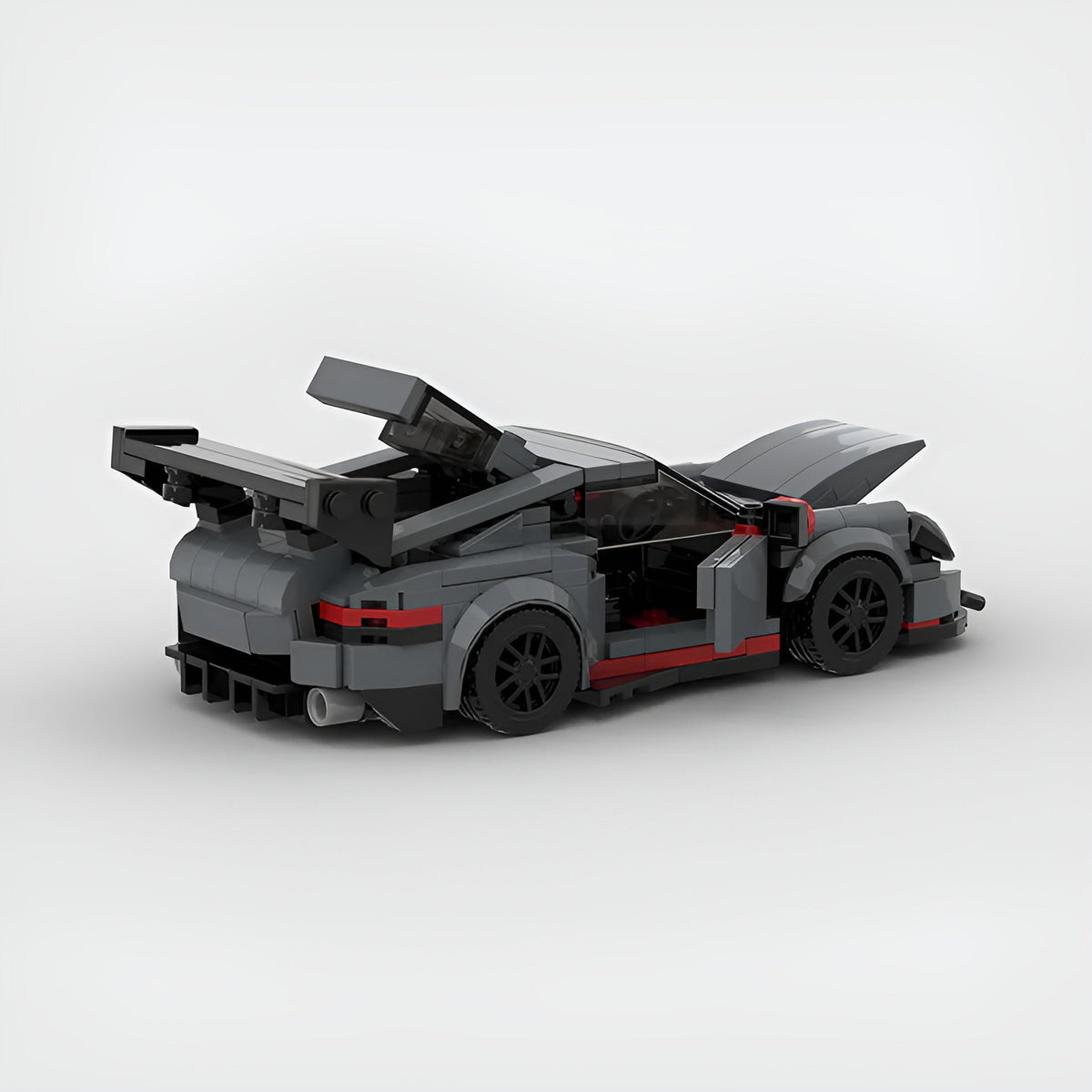Porsche 911 GT3 RS Building Kit — Interior View | Rova