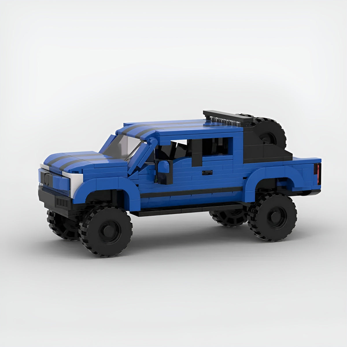 Ford F-250 Shelby Super Baja Building Kit — Side View | Rova