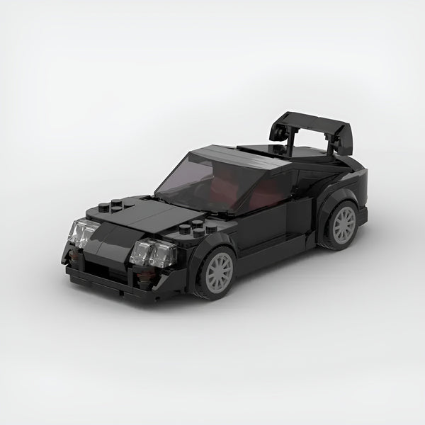Toyota Supra Mk4 | Black Widow — 1:24 Scale LEGO-Compatible Building Kit